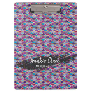 Porte-bloc Chic Moderne Échelle de sirène Motif Abstrait