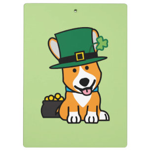 Porte-bloc Chienchien de chiot de chien de lutin de corgi du