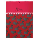 Chiens écossais rouges nommés personnalisés de