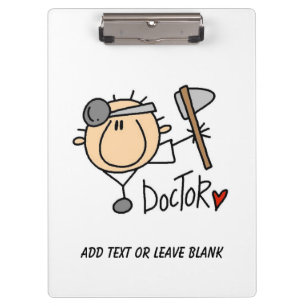 Porte-bloc Chiffre docteur With Reflex Hammer Clipboard de