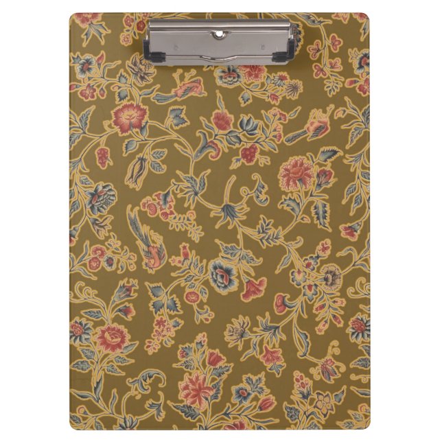 Porte-bloc Chintz Fleur Classique Joli Design Floral Doux (Devant)