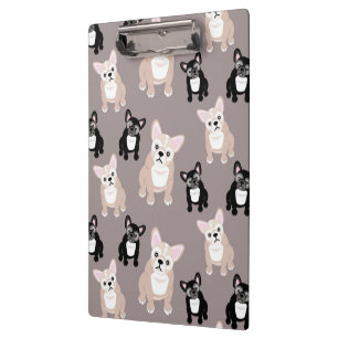 Porte-bloc Chiots mignons de bouledogue français