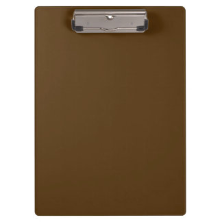 Porte-bloc Chocolat foncé de couleur solide