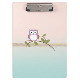 Porte-bloc Chouette adorable et mignonne