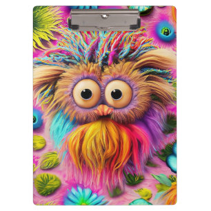 Porte-bloc Chouette cosmique Trippy Hippie Psychedelic Origin