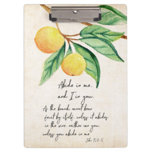 Porte-bloc Christian Abide Oranges fruitées