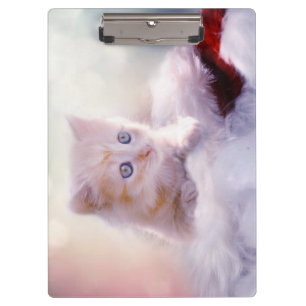 Porte-bloc Christmas Kitten