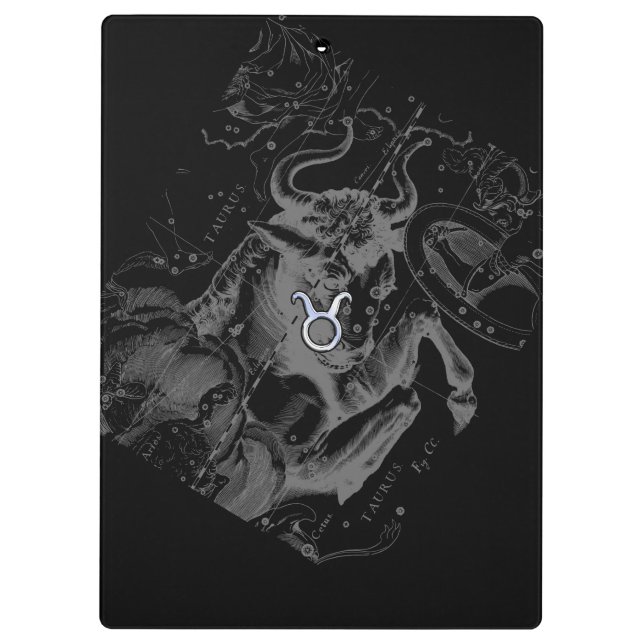 Porte-bloc Chrome comme Taurus Zodiac Connexion Hevelius (Dos)