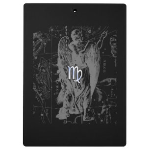 Porte-bloc Chrome looks Virgo Zodiac Sign on Hevelius