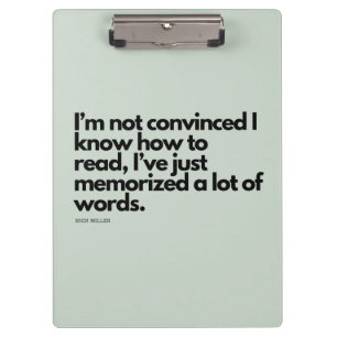 Porte-bloc Citation de Nick Miller