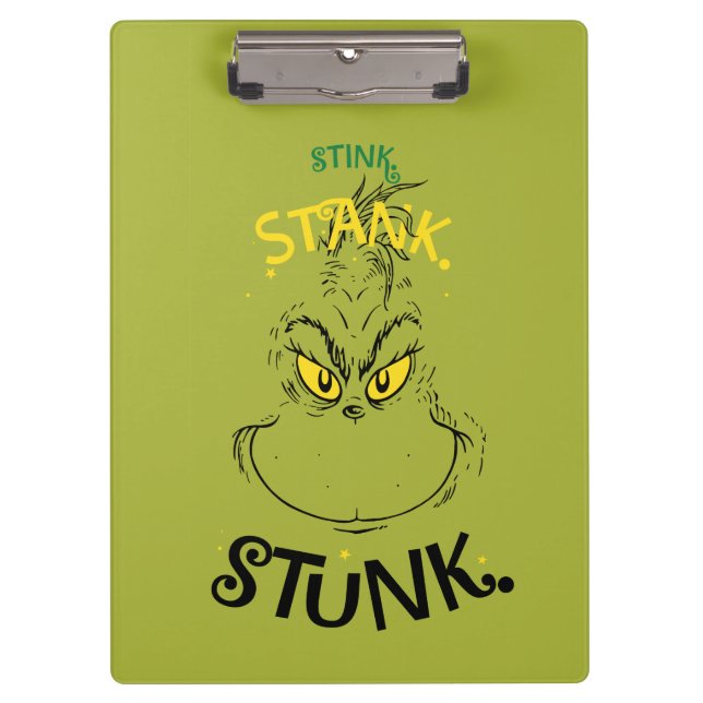 Porte-bloc Citation Grinch Mister Stink Stunk (Devant)
