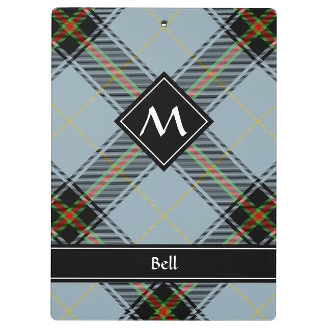 Porte-bloc Clan Bell Tartan (Dos)
