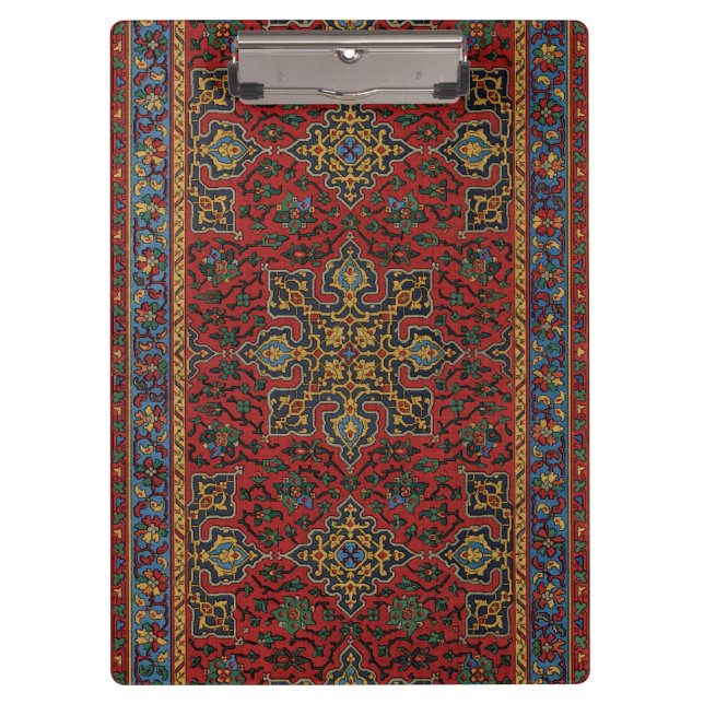 Porte-bloc Classic Red and Blue,Persian Rug Carpet Pattern (Devant)