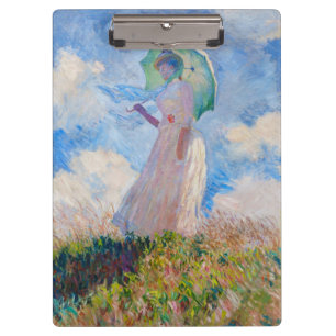 Porte-bloc Claude Monet - Femme avec Parasol face à gauche