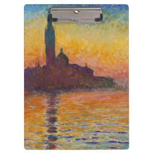 Porte-bloc Claude Monet - San Giorgio Maggiore à Dusk