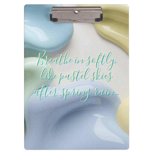 Porte-bloc Clipboard in stylish graphic (Devant)