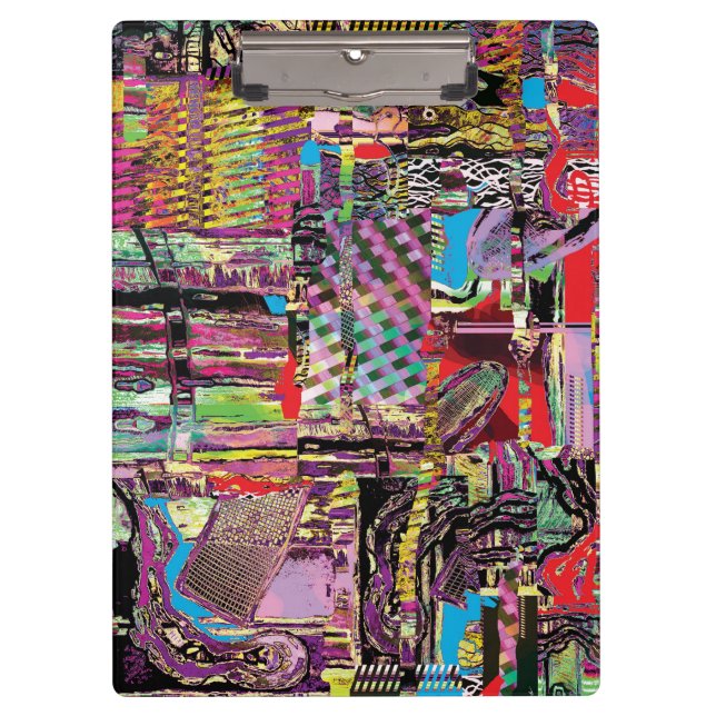 Porte-bloc Clipboard – Urban Fractals (Devant)