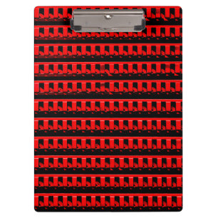 Porte-bloc Clôture rouge