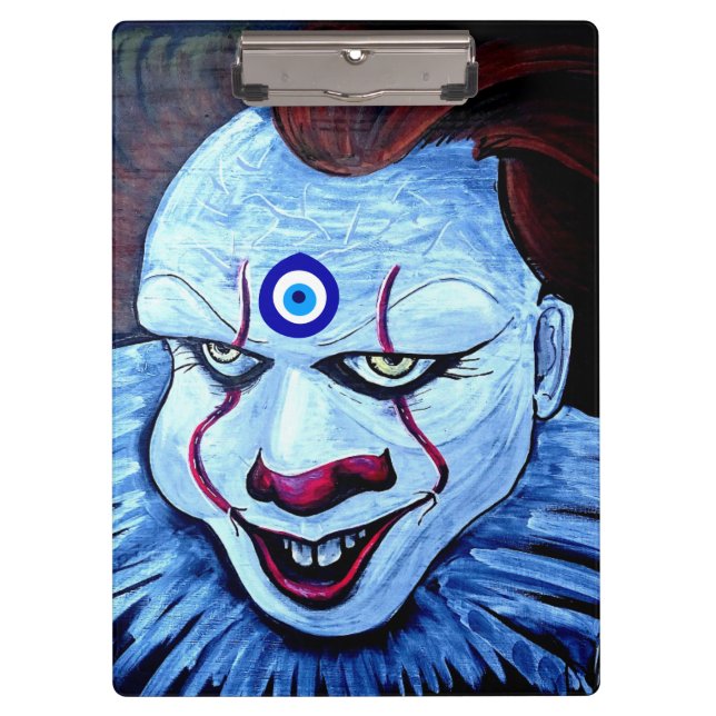 Porte-bloc Clown : Porte - bloc mal (Devant)