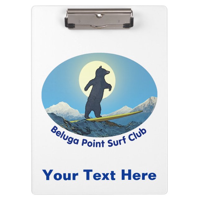 Porte-bloc Club de Surf Beluga Point (Devant)