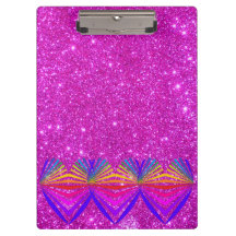 Coeurs Girly scintillants scintillants roses de