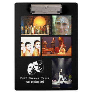 Porte-bloc Collage fait sur commande de photo de club de