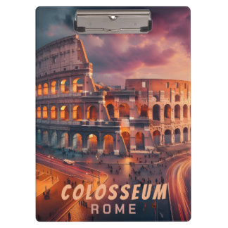 Porte-bloc Colosseum Rome Italie Vintage voyage