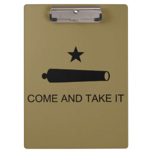Porte-bloc Come & Take It ! Flag de Texas State