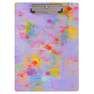 Porte-bloc Conception de champ Fleur sauvage Abstrait