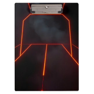 Porte-bloc Conception de Halloween néon moderne sombre de qua