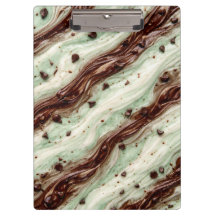 Conception de marbre Milkshake Menthe Chocolat