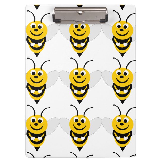 Porte-bloc Conception des abeilles (Devant)