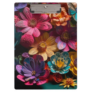 Porte-bloc Conception des fleurs