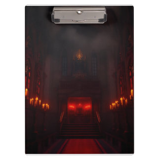 Porte-bloc Conception gothique Halloween royale sombre