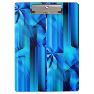 Porte-bloc Conception Graphique Sans Couture - bleu noir I