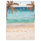 coordinateur des mariages de plage tropicale