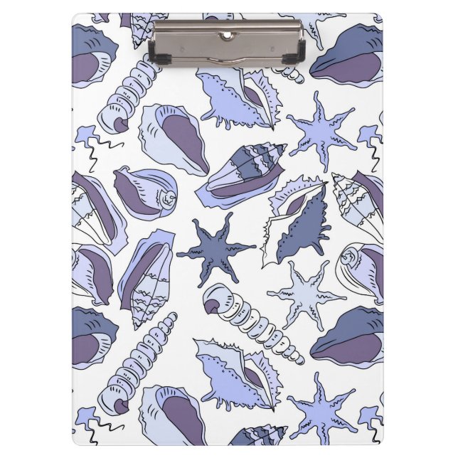Porte-bloc Coquillages de Lavendar (Devant)