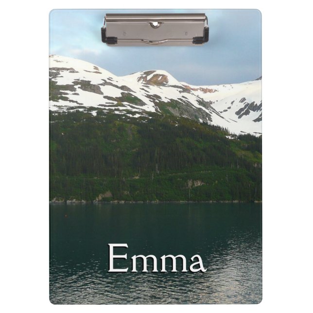 Porte-bloc Côte de l'Alaska à Dusk (Devant)