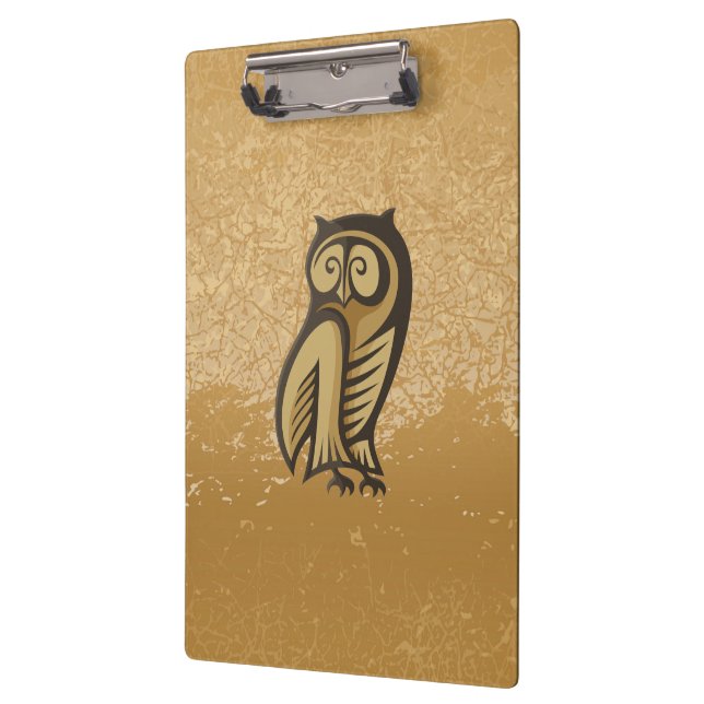 Porte-bloc Couleur du symbole de hibou (Gauche)