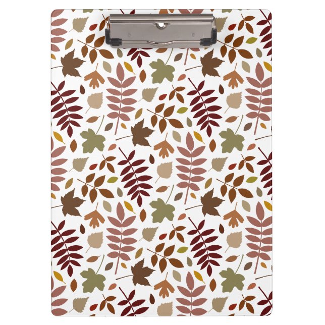 Porte-bloc Couleurs d'automne du Motif rpt Feuille déchiré su (Devant)