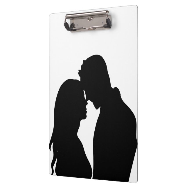 PORTE-BLOC COUPLE ROMANTIQUE SILHOUETTE (Gauche)