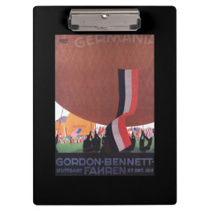 Porte-bloc Course de montgolfière de Gordon Bennett