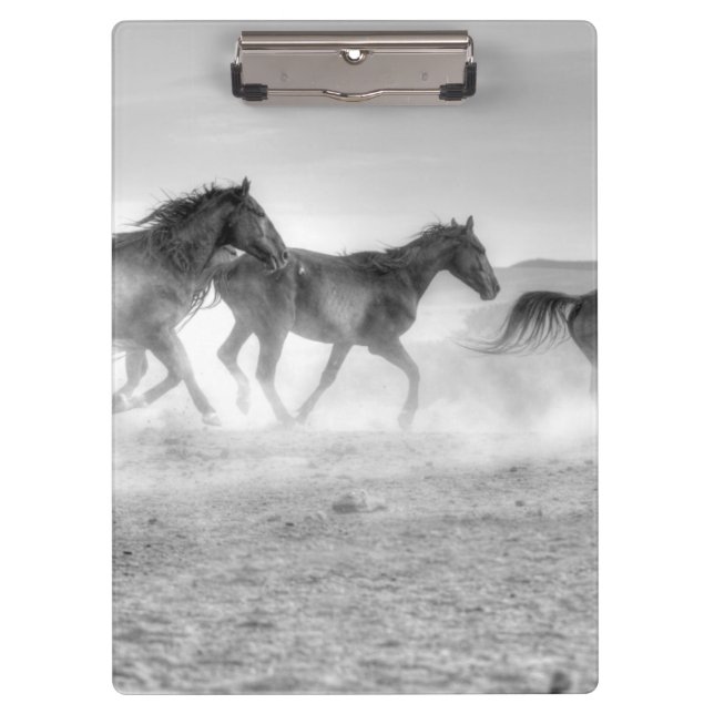 Porte-bloc Course de mustang (Devant)