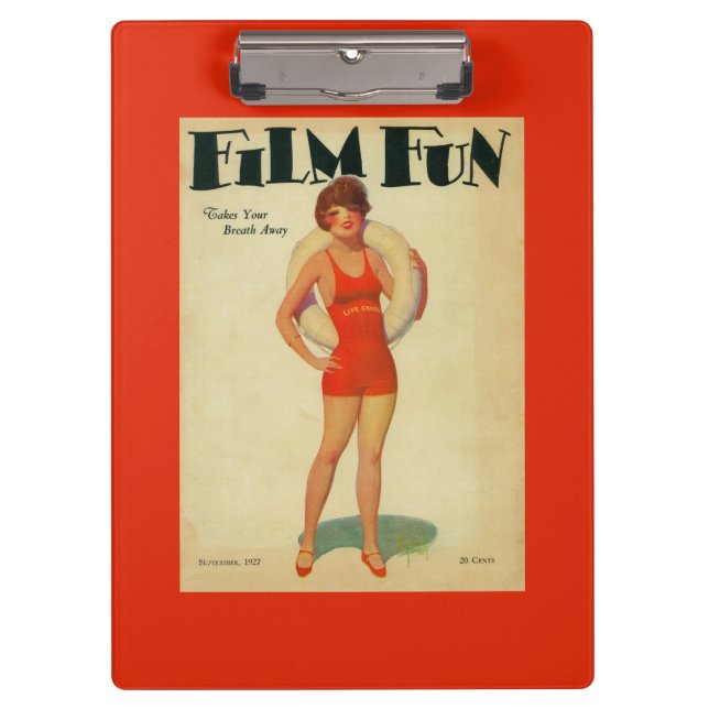 Porte-bloc Couverture de magazine d'amusement de film 2 (Devant)