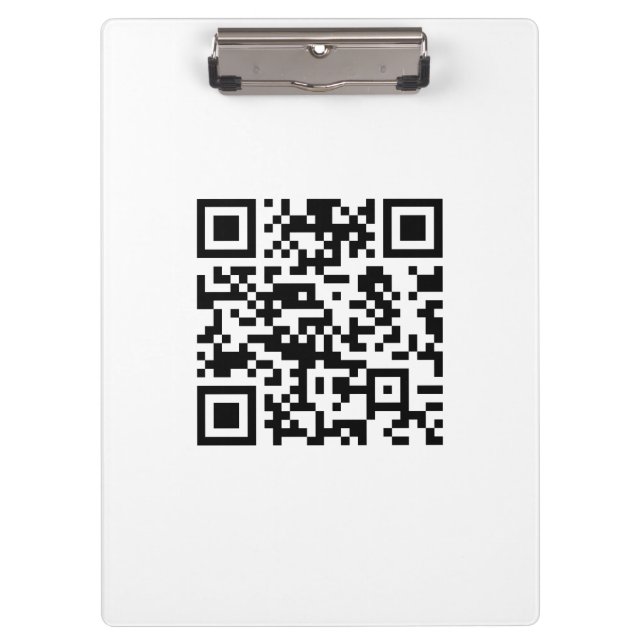Porte-bloc Création instantanée de code QR (en entrant votre  (Devant)
