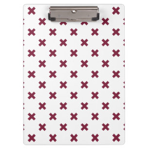 Porte-bloc Crochets Mulberry sur blanc