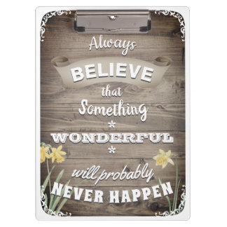 Porte-bloc Croire toujours