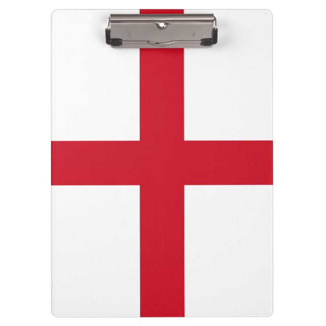 Porte-bloc Croix de St George ~ Drapeau d'Angleterre  (Devant)