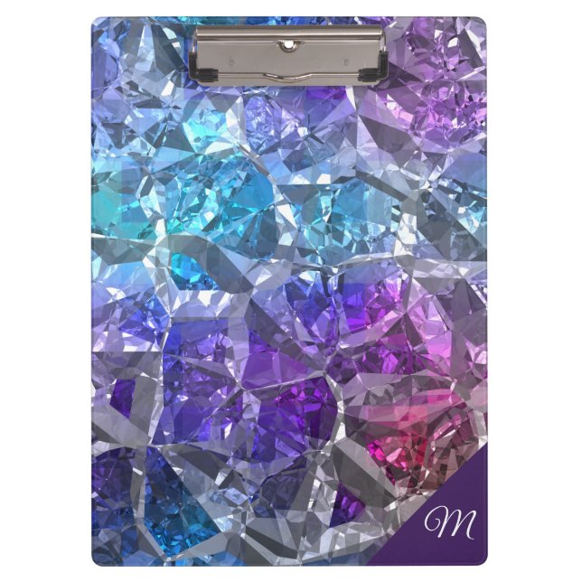 Porte-bloc Crystal multicolore (Devant)