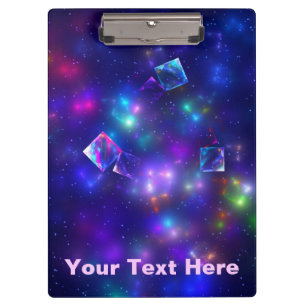Porte-bloc Cubes cosmiques